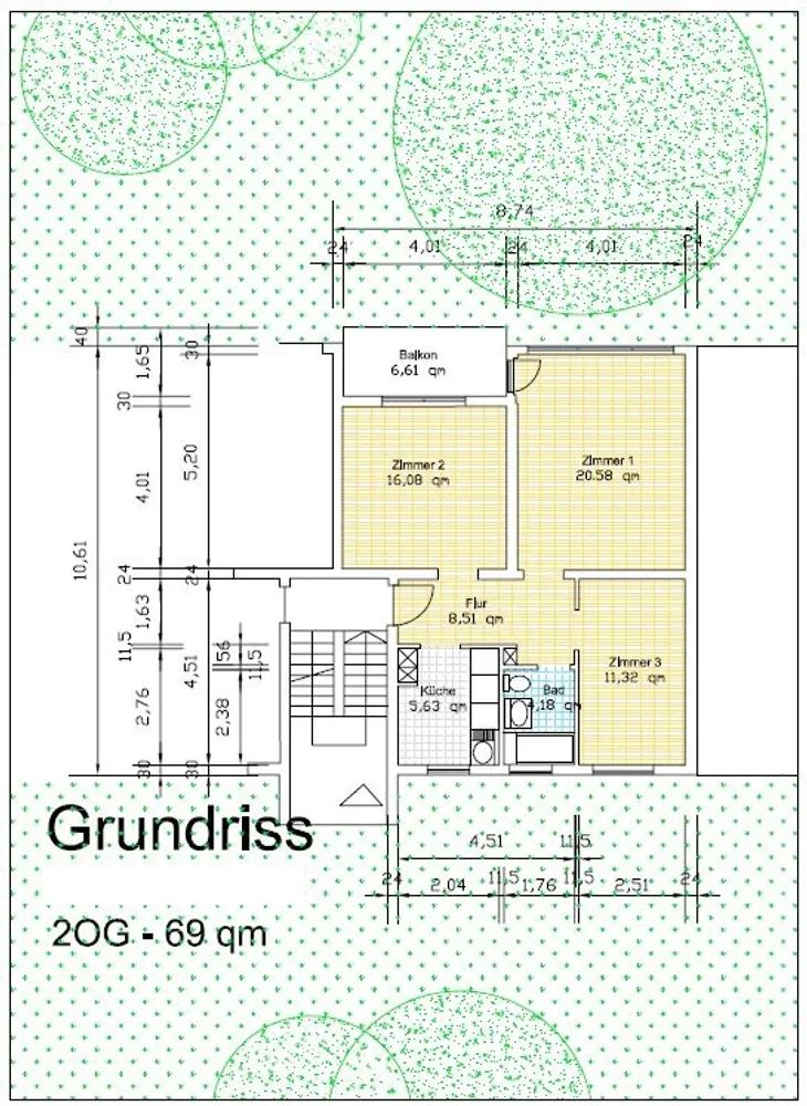 3 Zimmer Wohnung mit 69 m² in Bergisch Gladbach – Bild 5