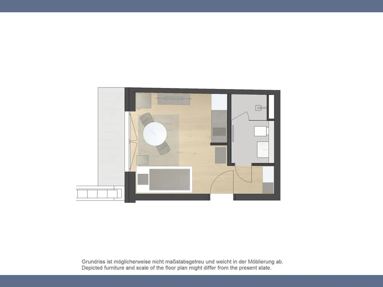 1 Zimmer Wohnung mit 21 m² in München – Bild 11