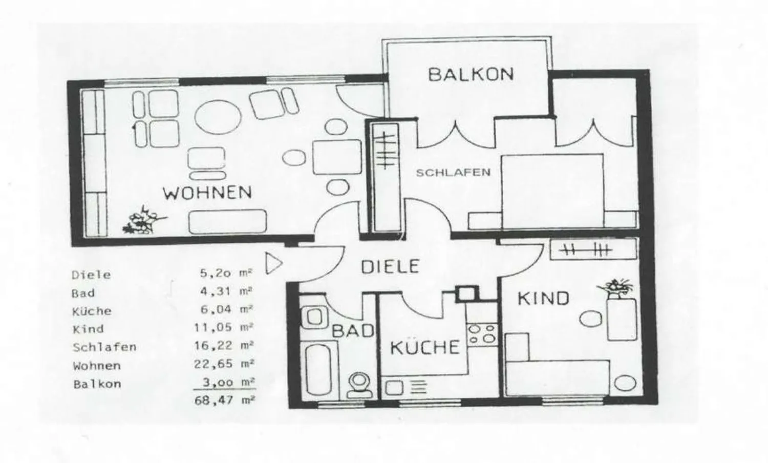 WG-Zimmer mit 66 m² in Frankfurt am Main – Bild 11