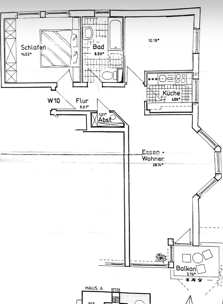 3 Zimmer Wohnung mit 73 m² in Wiesbaden – Bild 6