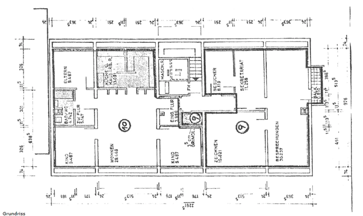 4 Zimmer Wohnung mit 90 m² in Karlsruhe – Bild 2