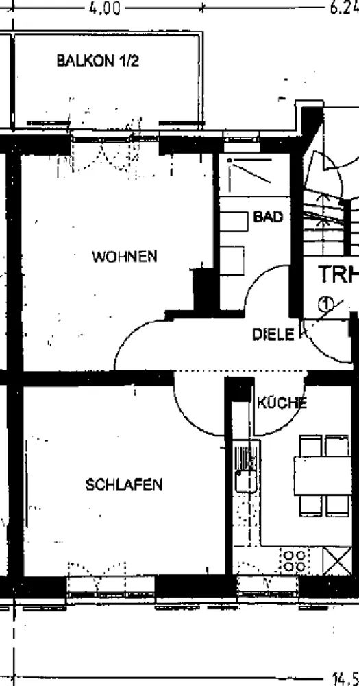 2 Zimmer Wohnung mit 56 m² in Regensburg – Bild 1