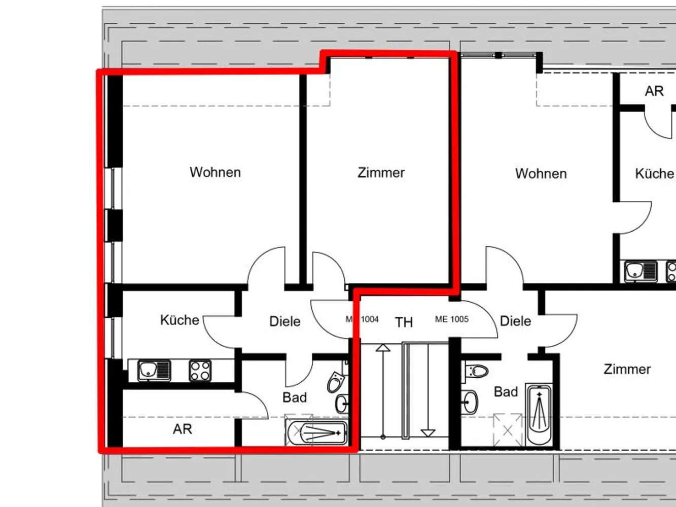 2 Zimmer Wohnung mit 60 m² in Nürnberg – Bild 6