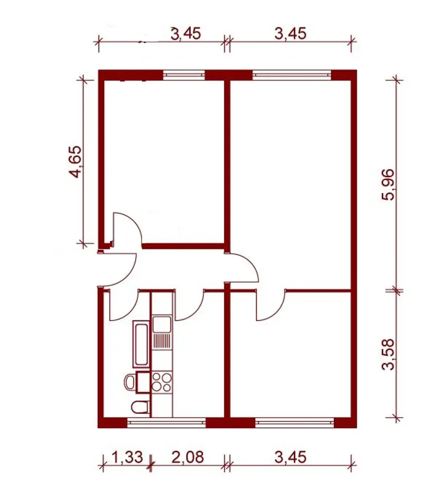 3 room apartment with 65 m² in Stendal – Photo 4