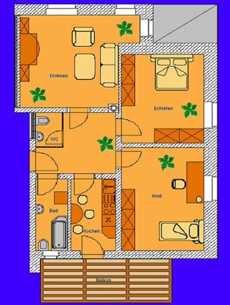 3 room apartment with 77 m² in Dresden – Photo 1