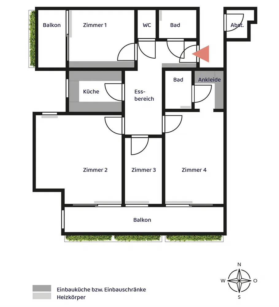 4 Zimmer Wohnung mit 126 m² in München – Bild 8