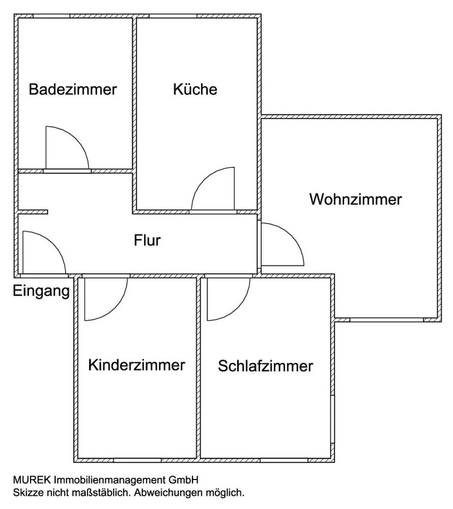 3 room apartment with 86 m² in Magdeburg – Photo 4