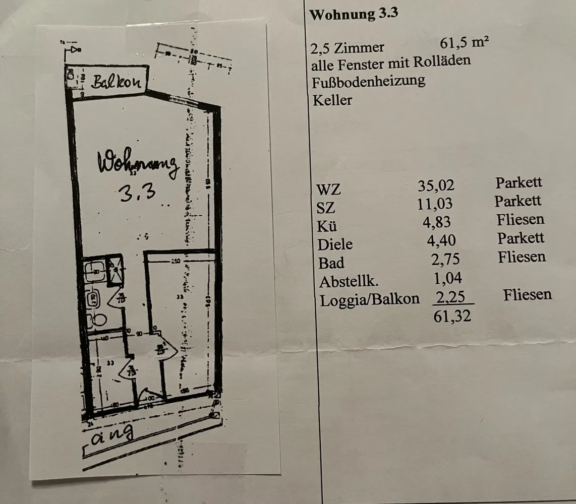 2 Zimmer Wohnung mit 62 m² in Herne – Bild 3