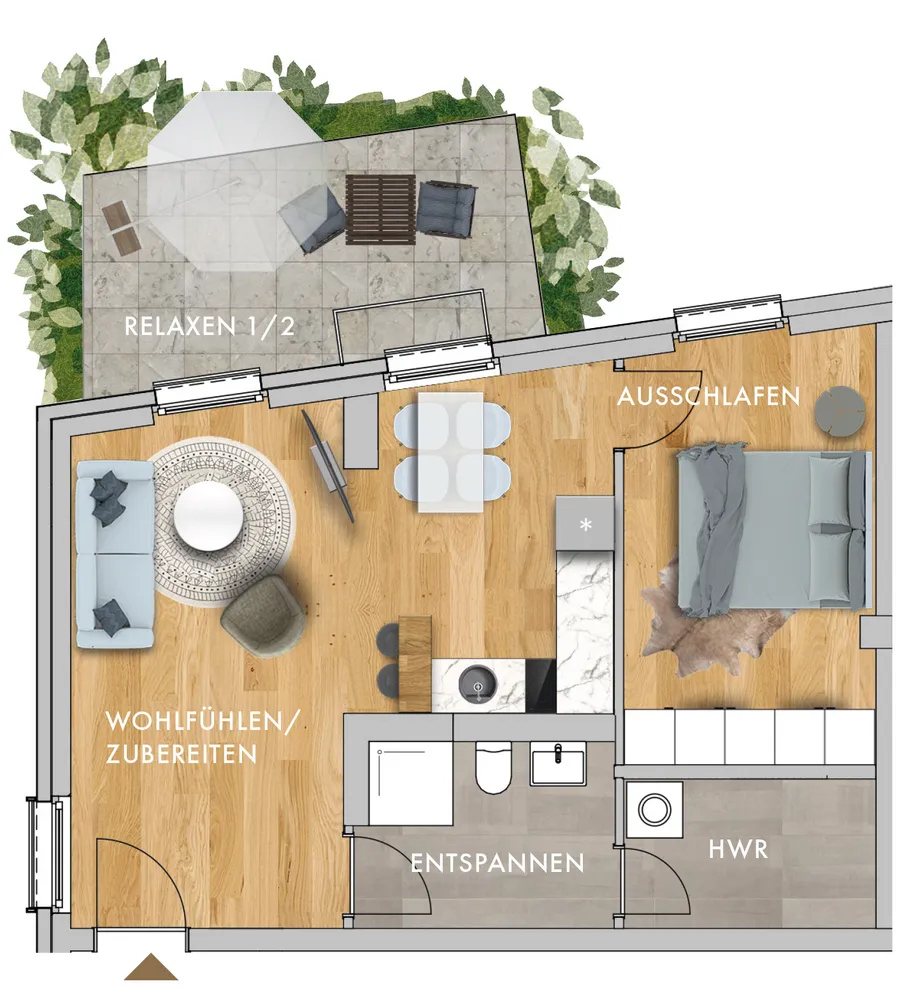 2 Zimmer Wohnung mit 55 m² in Leipzig – Bild 11