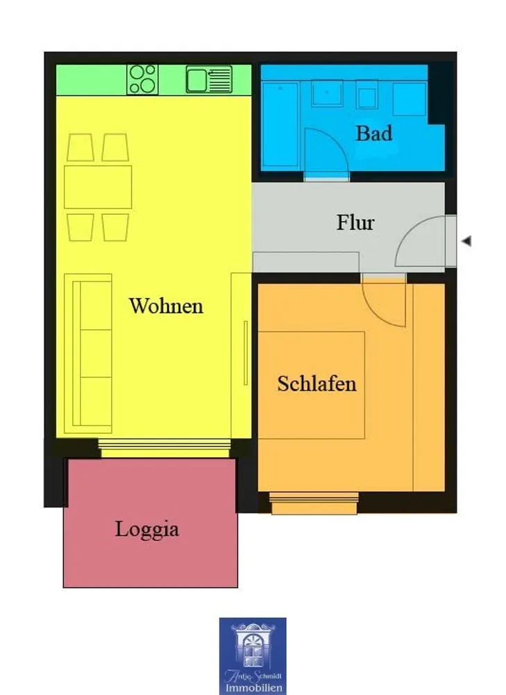 2 Zimmer Wohnung mit 56 m² in Dresden – Bild 9