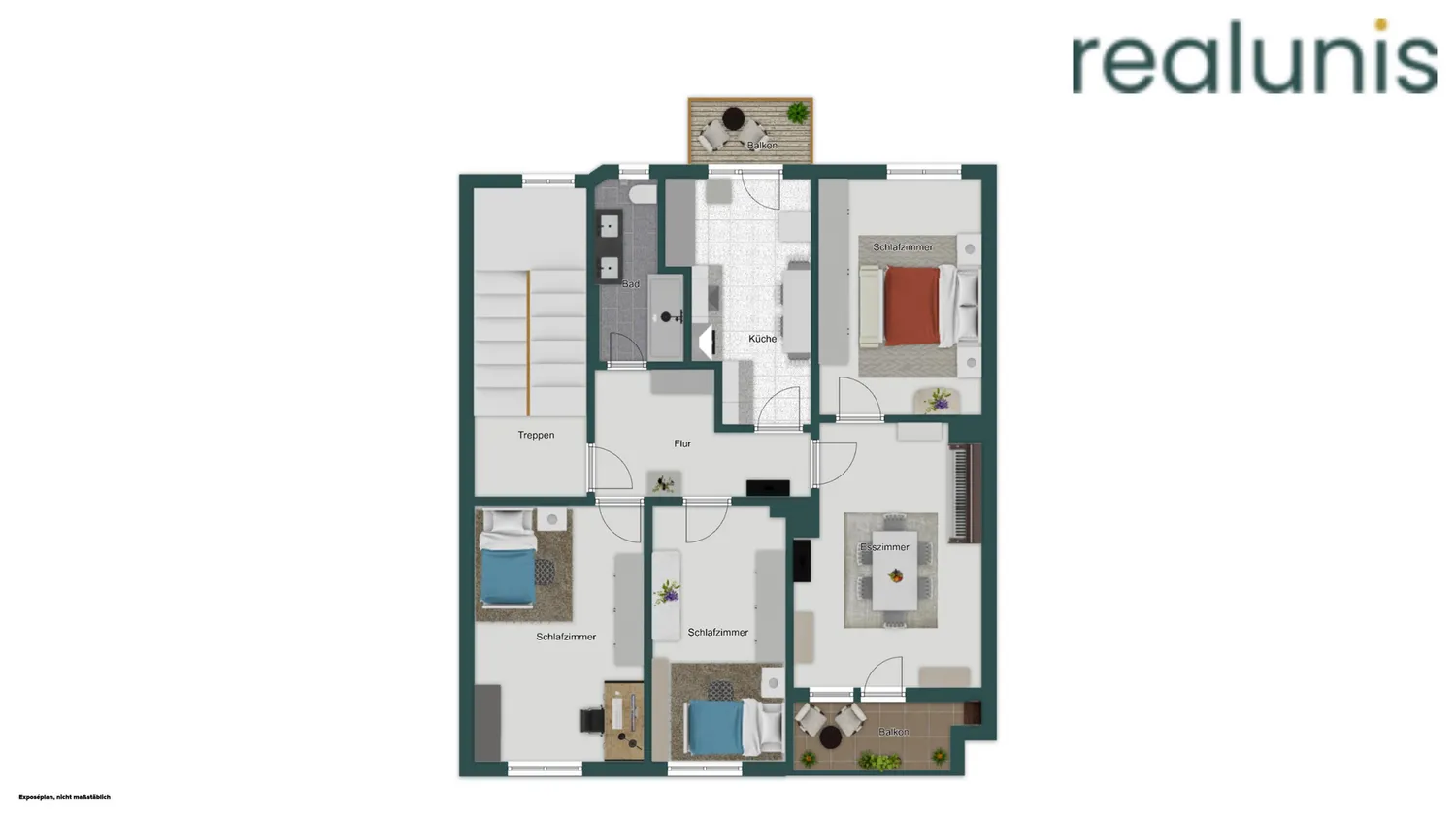 4 Zimmer Wohnung mit 99 m² in Mannheim – Bild 4