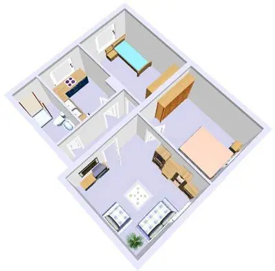 3 Zimmer Wohnung mit 55 m² in Kiel – Bild 4