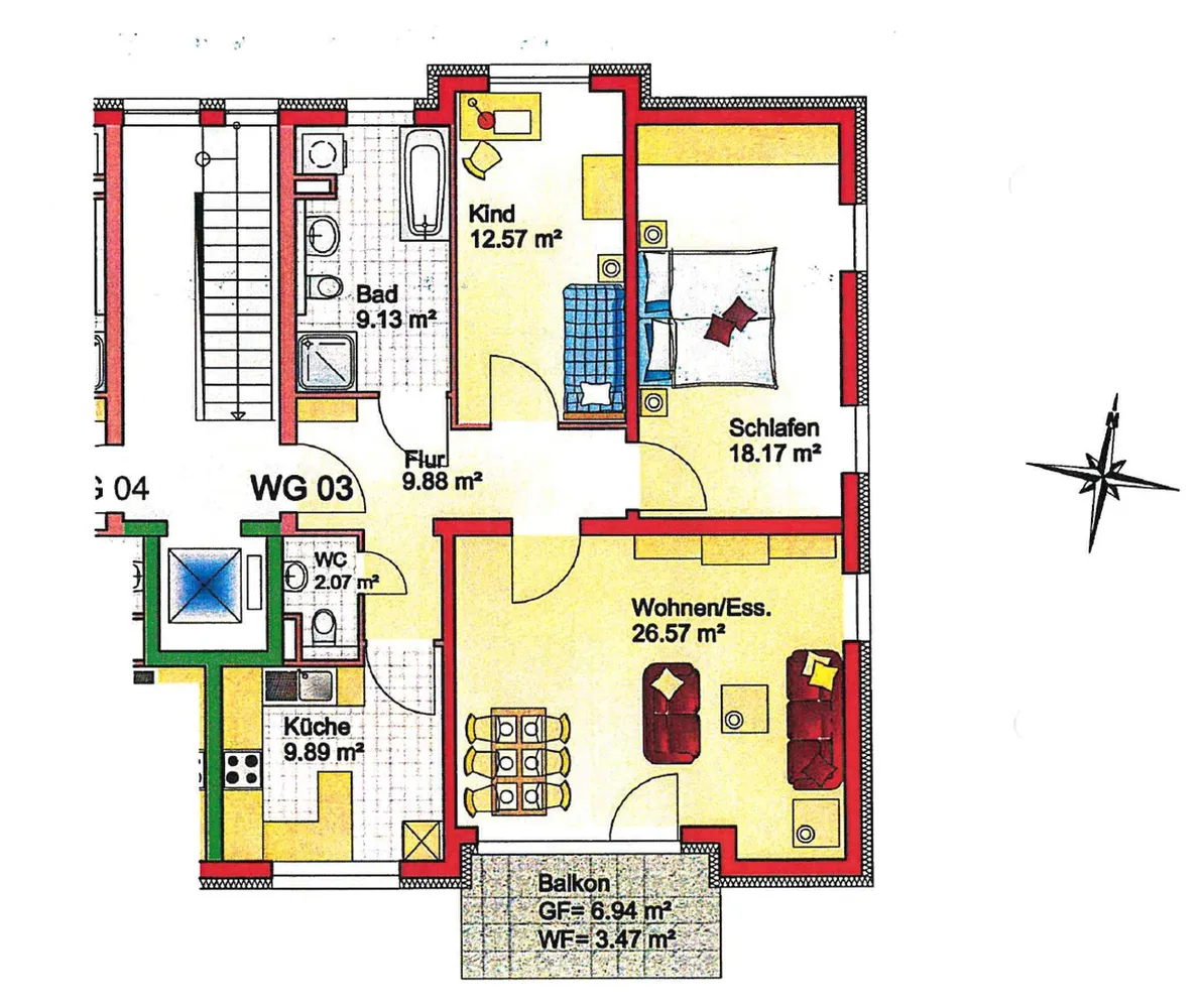 3 Zimmer Wohnung mit 92 m² in Heidelberg – Bild 11