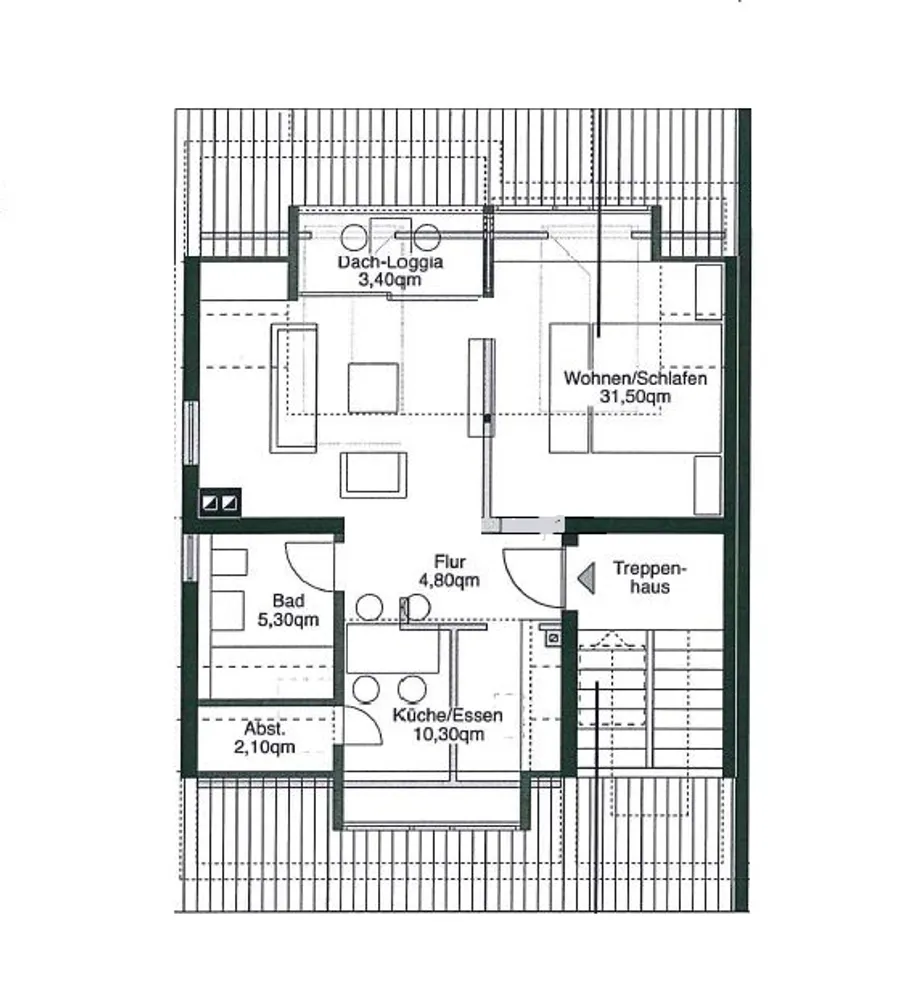 2 Zimmer Wohnung mit 54 m² in Frankfurt am Main – Bild 6