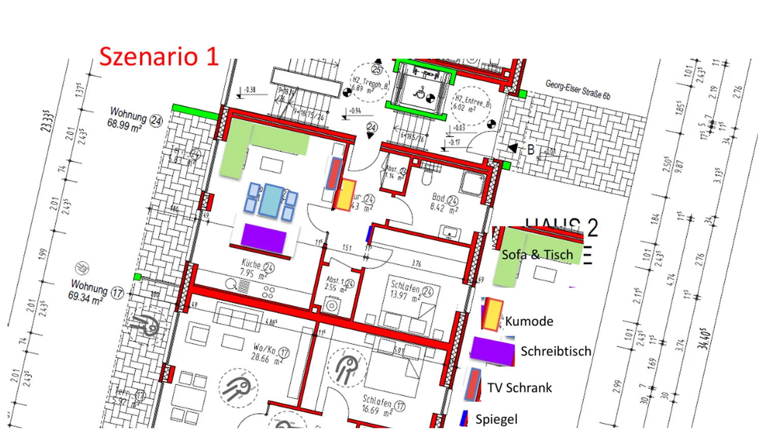 2 Zimmer Wohnung mit 69 m² in Oldenburg – Bild 10