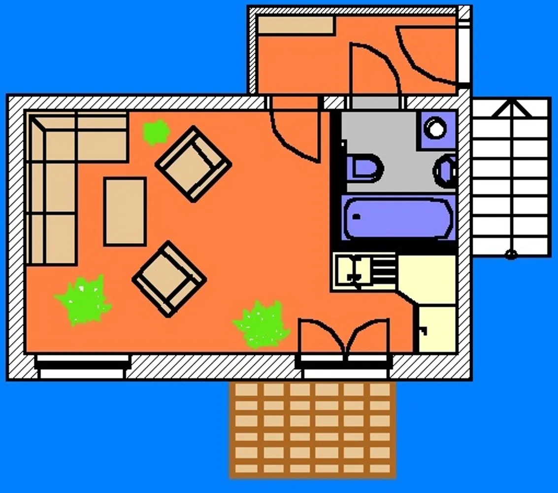 1 Zimmer Wohnung mit 30 m² in Dresden – Bild 2