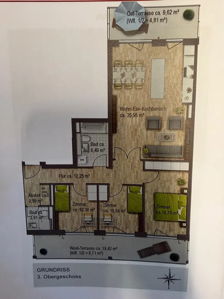 4 Zimmer Wohnung mit 108 m² in München – Bild 9