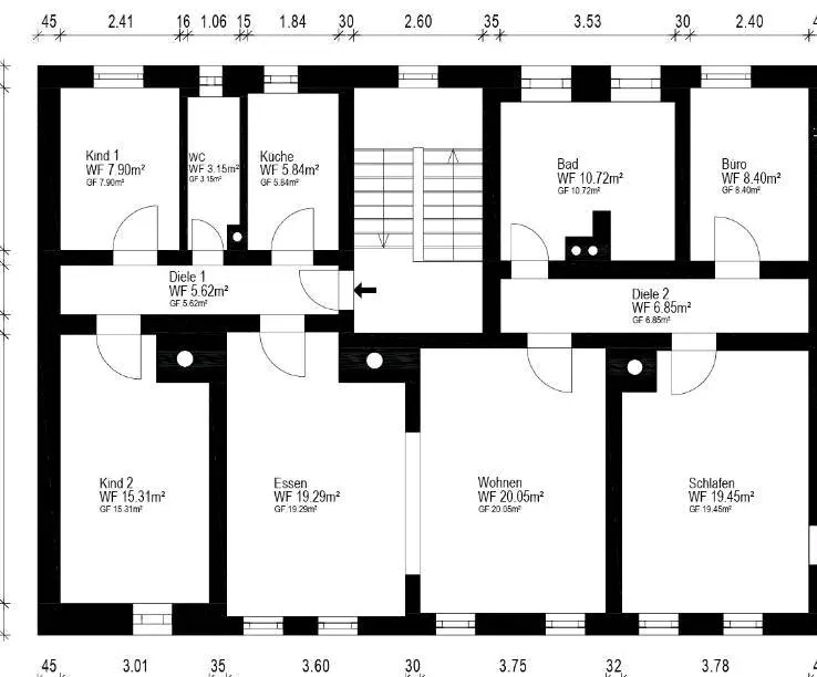 5 Zimmer Wohnung mit 125 m² in Nürnberg – Bild 1