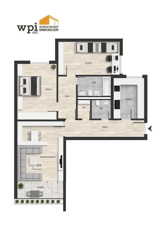 3 Zimmer Wohnung mit 84 m² in Nürnberg – Bild 8