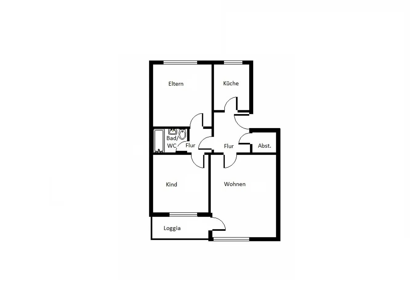 3 Zimmer Wohnung mit 71 m² in Augsburg – Bild 5