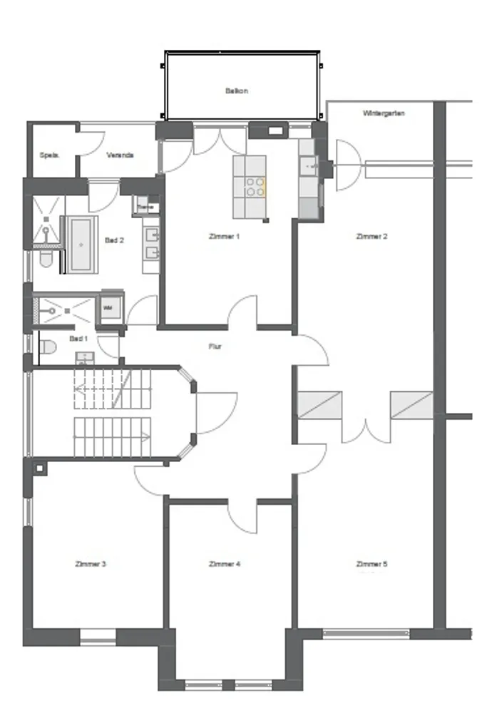 4 Zimmer Wohnung mit 155 m² in Stuttgart – Bild 6