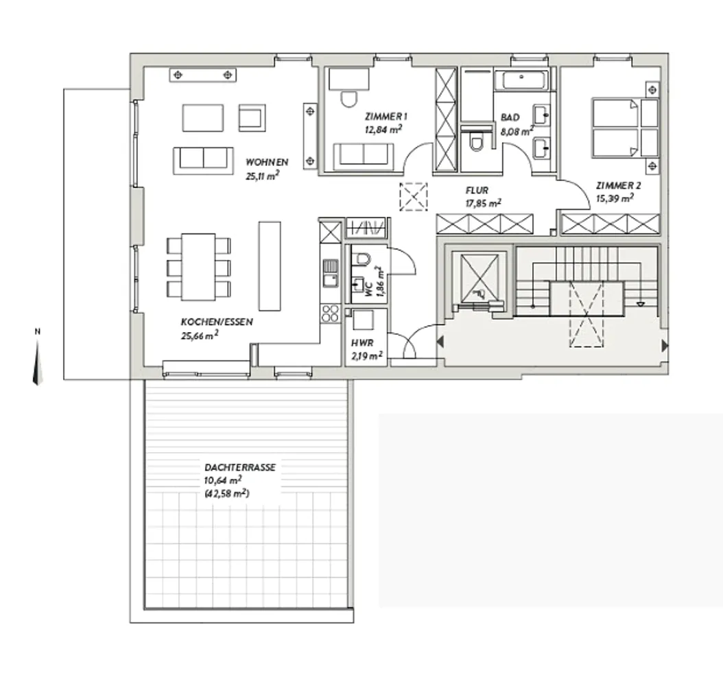3 Zimmer Wohnung mit 119 m² in Lüneburg – Bild 9