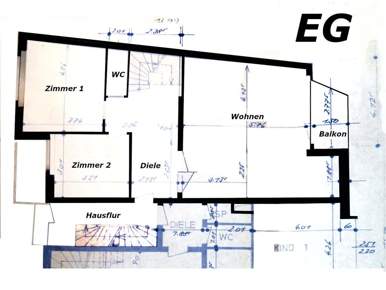 5 Zimmer Wohnung mit 137 m² in Bergheim – Bild 4