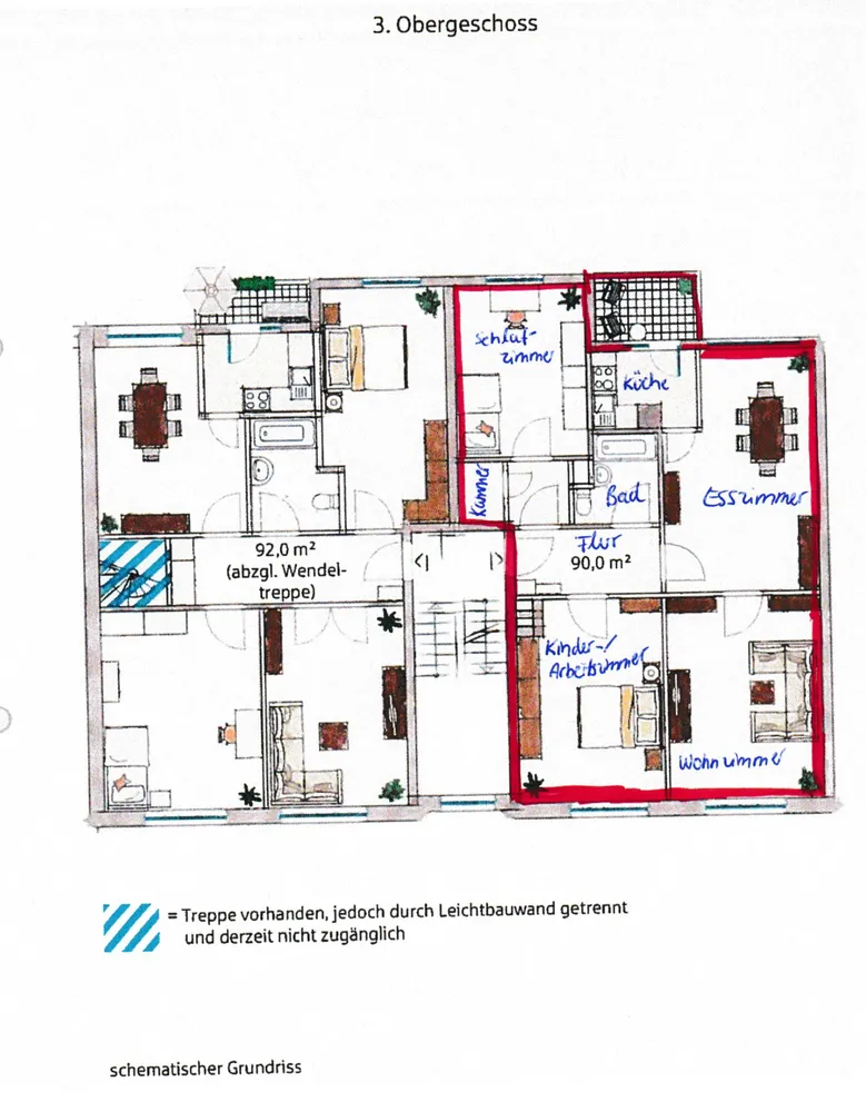 4 Zimmer Wohnung mit 90 m² in Essen – Bild 7