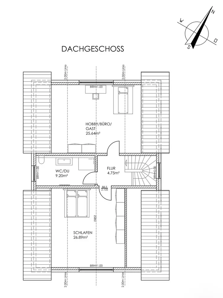 5 Zimmer Wohnung mit 162 m² in Bergheim – Bild 6