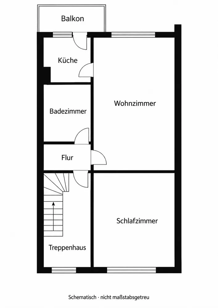 2 room apartment with 37 m² in Cologne – Photo 4