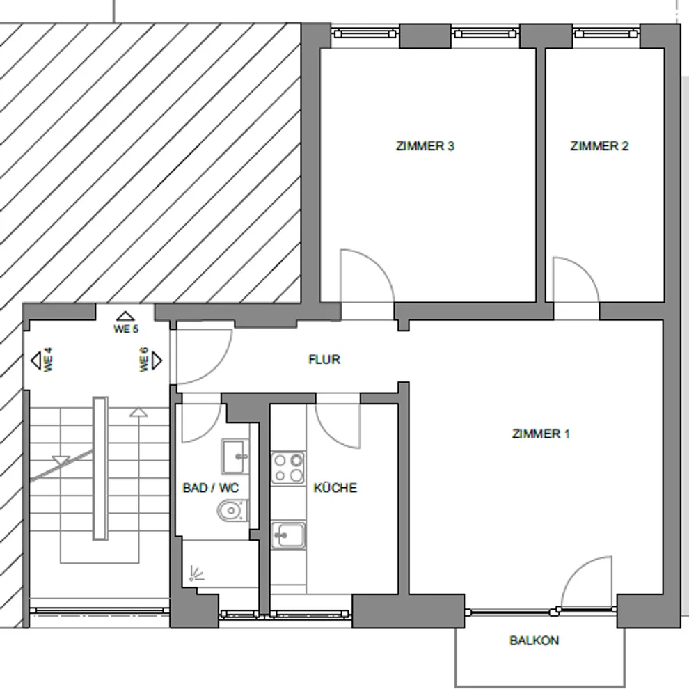 3 Zimmer Wohnung mit 67 m² in Stuttgart – Bild 7