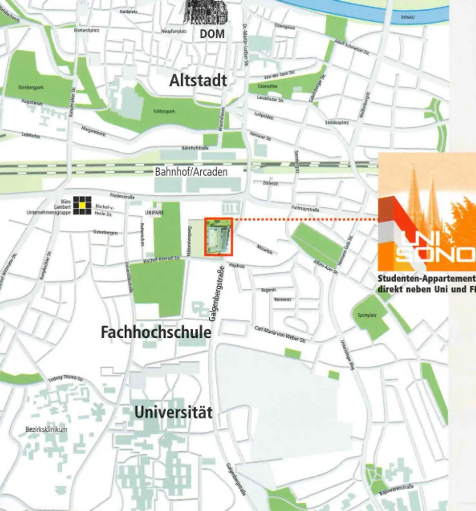 1 Zimmer Wohnung mit 24 m² in Regensburg – Bild 4