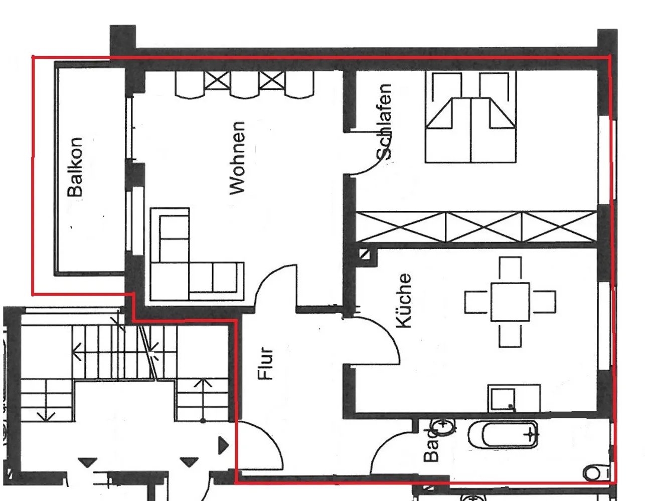 2 Zimmer Wohnung mit 71 m² in Herne – Bild 2