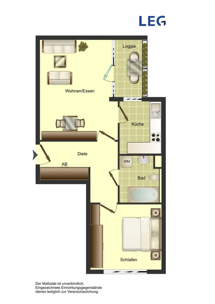 2 Zimmer Wohnung mit 60 m² in Wuppertal – Bild 4