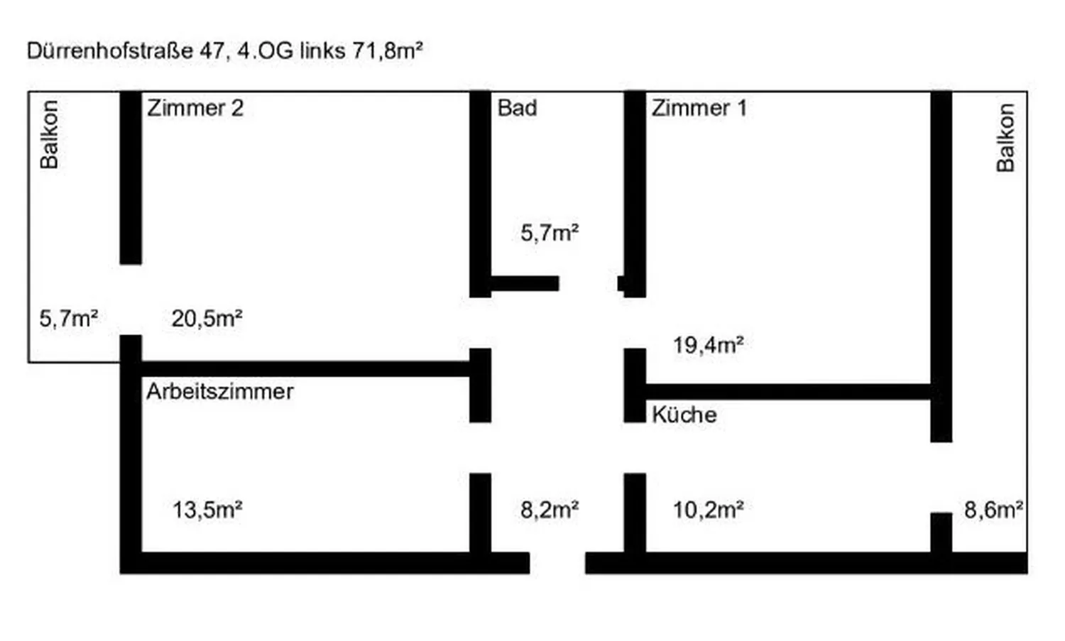 3 Zimmer Wohnung mit 75 m² in Nürnberg – Bild 10