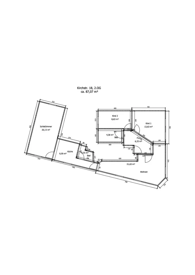 4 Zimmer Wohnung mit 87 m² in Halberstadt – Bild 3