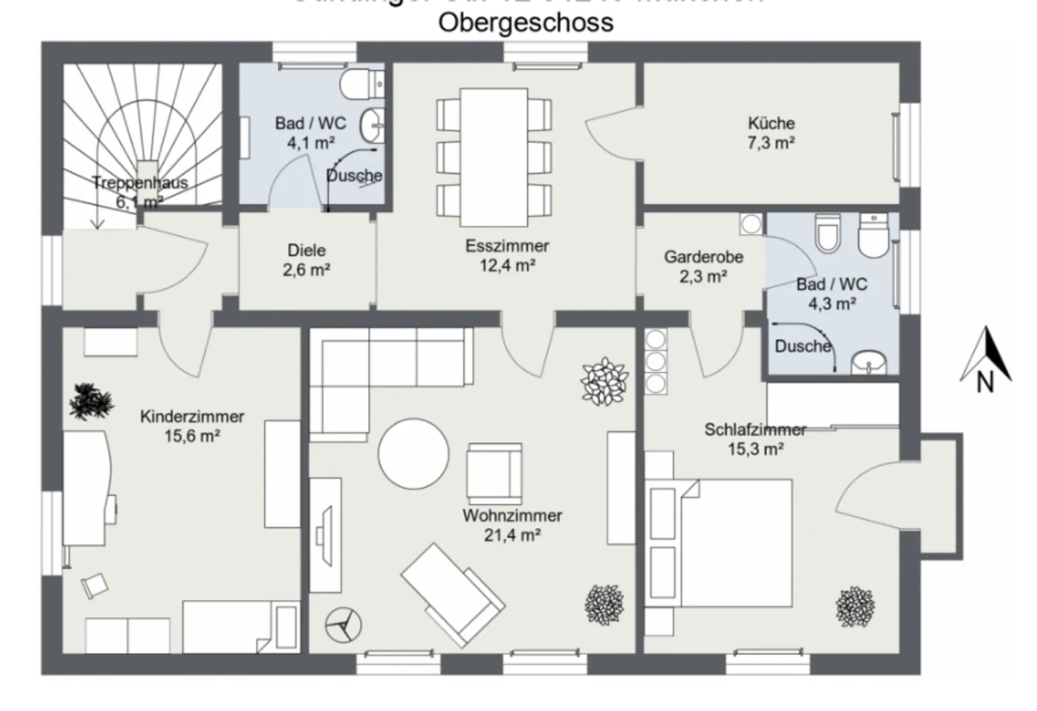 4 Zimmer Wohnung mit 85 m² in München – Bild 1
