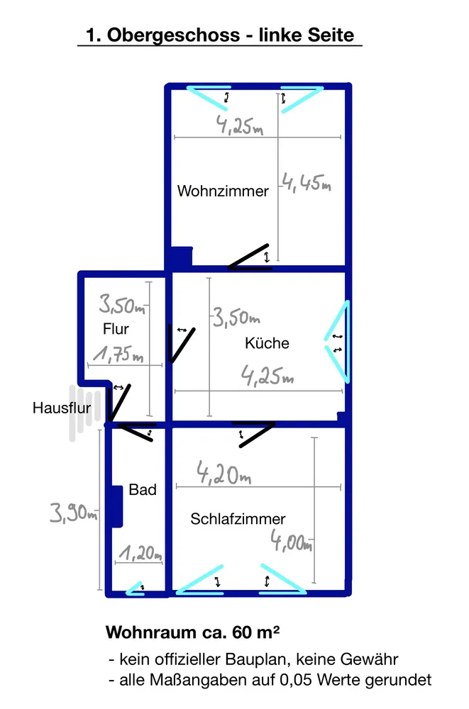 2 Zimmer Wohnung mit 60 m² in Gelsenkirchen – Bild 12
