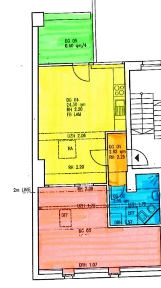 2 room apartment with 45 m² in Potsdam – Photo 7