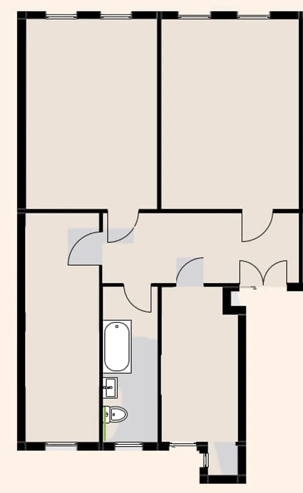 3 Zimmer Wohnung mit 85 m² in Leipzig – Bild 1