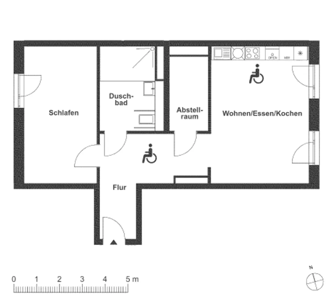 2 Zimmer Wohnung mit 74 m² in Berlin – Bild 2