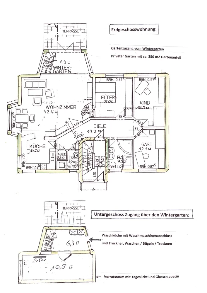5 Zimmer Wohnung mit 140 m² in Mörfelden-Walldorf – Bild 3
