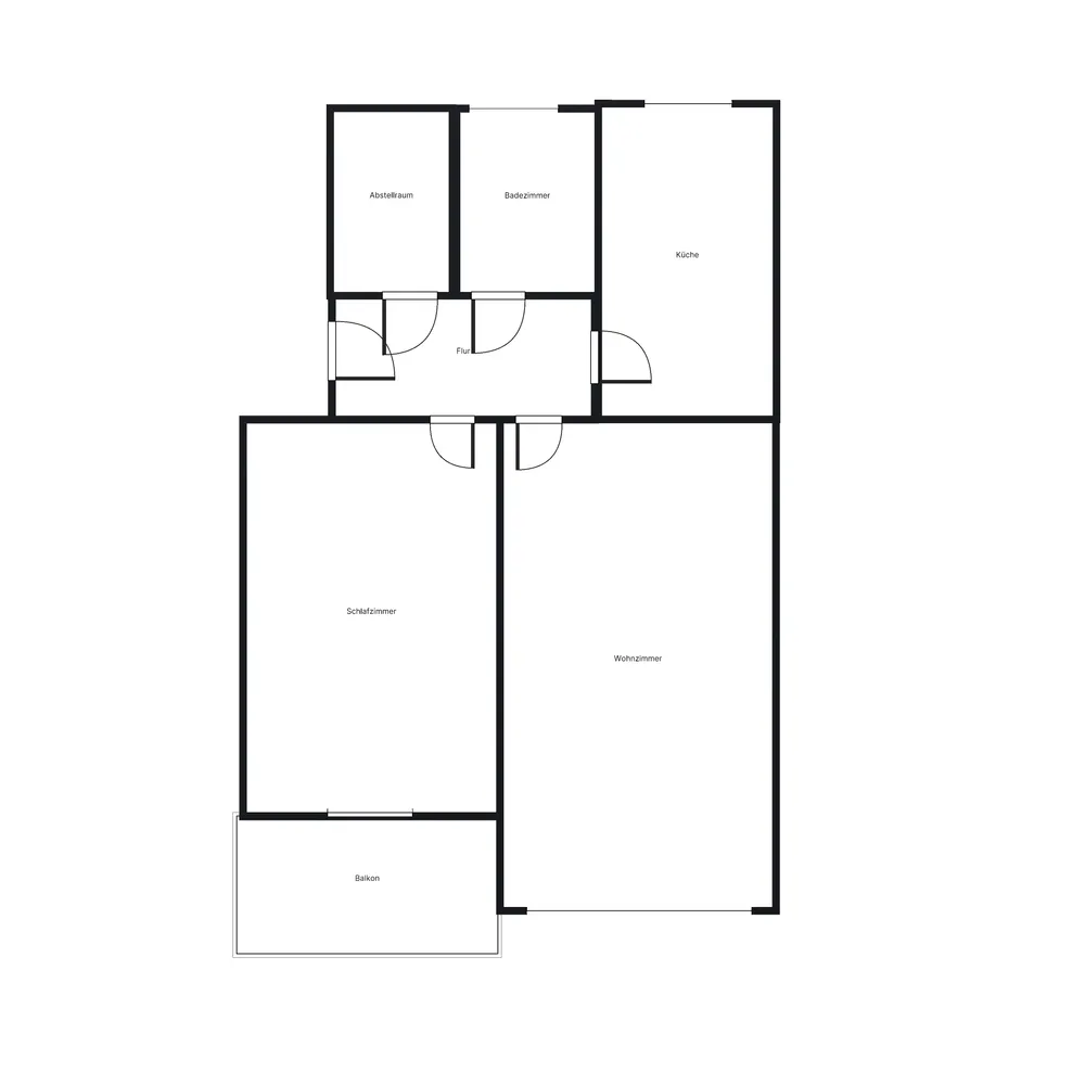2 room apartment with 64 m² in Hanover – Photo 4