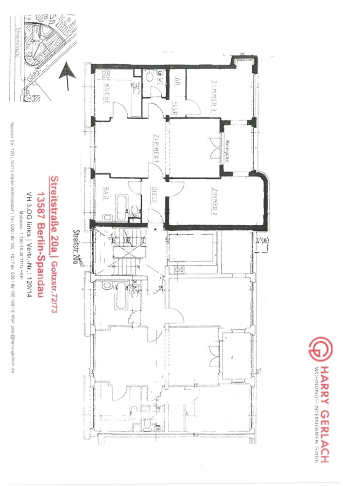 3 Zimmer Wohnung mit 79 m² in Berlin – Bild 2