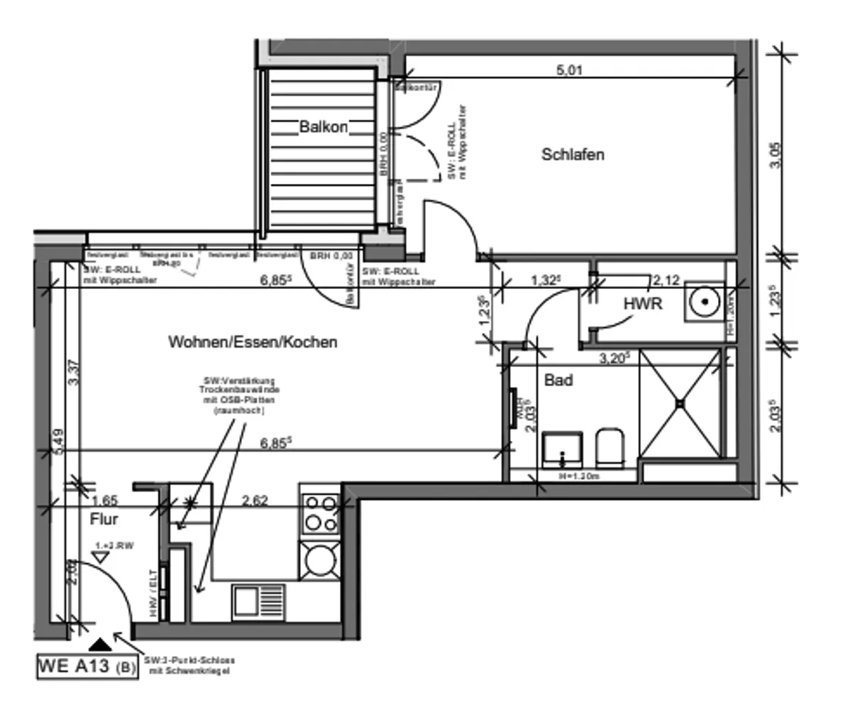 2 Zimmer Wohnung mit 61 m² in Berlin – Bild 5