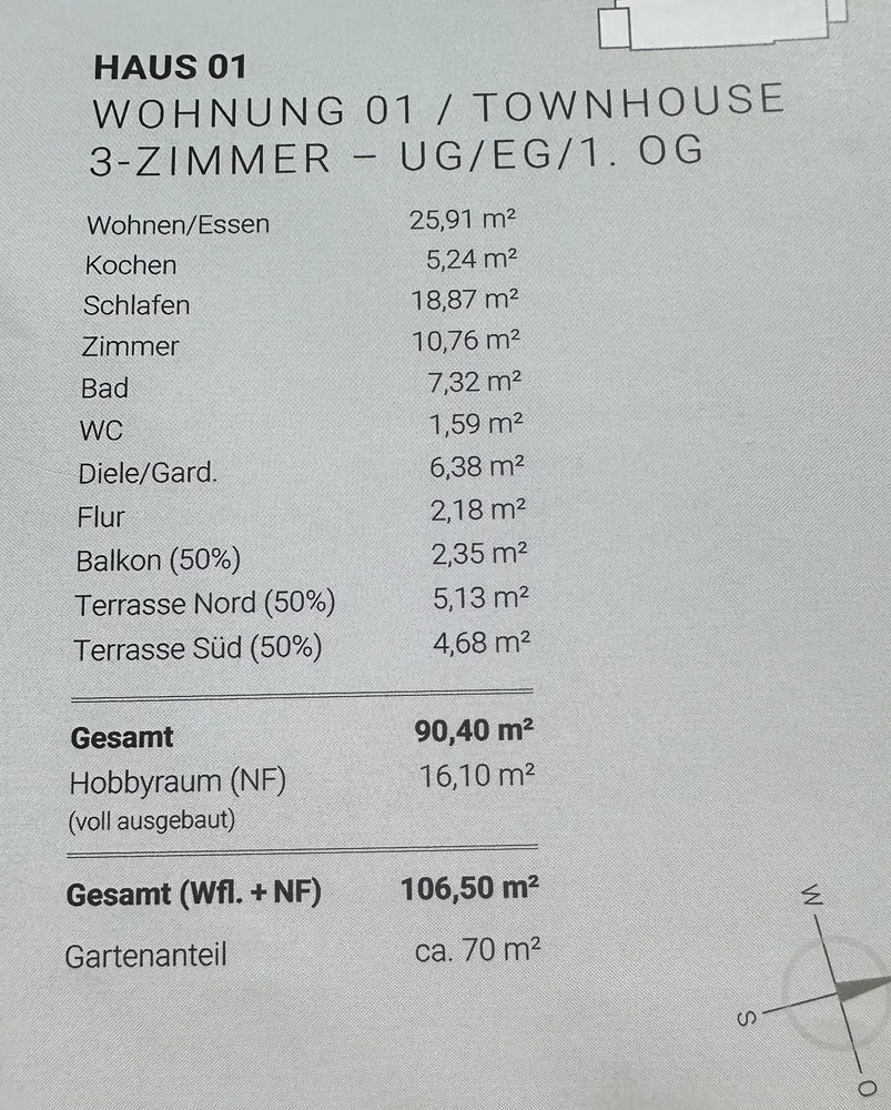 4 Zimmer Wohnung mit 90 m² in Freiburg im Breisgau – Bild 4