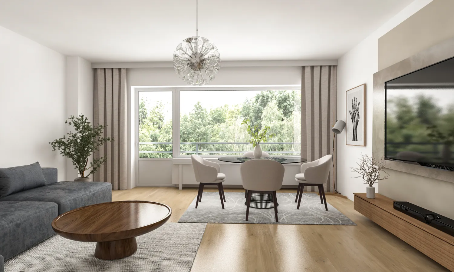 2 Zimmer Wohnung mit 65 m² in Düsseldorf – Bild 1