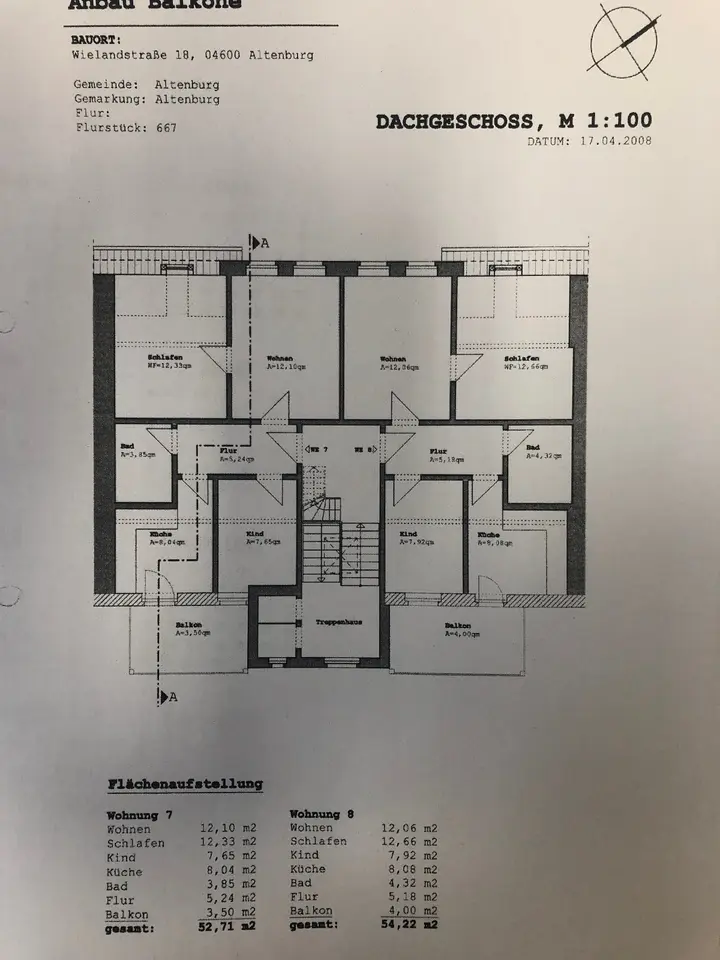 3 Zimmer Wohnung mit 55 m² in Altenburg – Bild 6