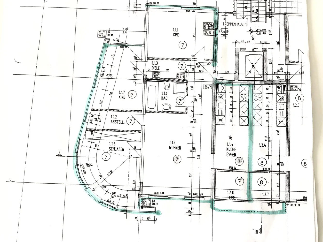 4 Zimmer Wohnung mit 107 m² in Darmstadt – Bild 1
