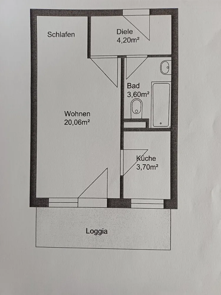 1 room apartment with 34 m² in Fürstenfeldbruck – Photo 4